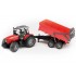 BRUDER Massey Ferguson 7480 with tipping trailer