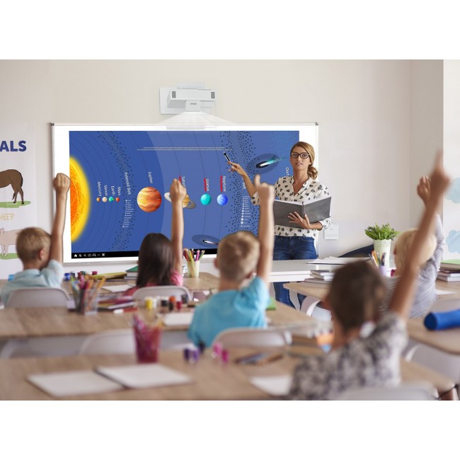 Epson EB-1485Fi data projector Ultra short throw projector 5000 ANSI lumens 3LCD 1080p (1920x1080) White