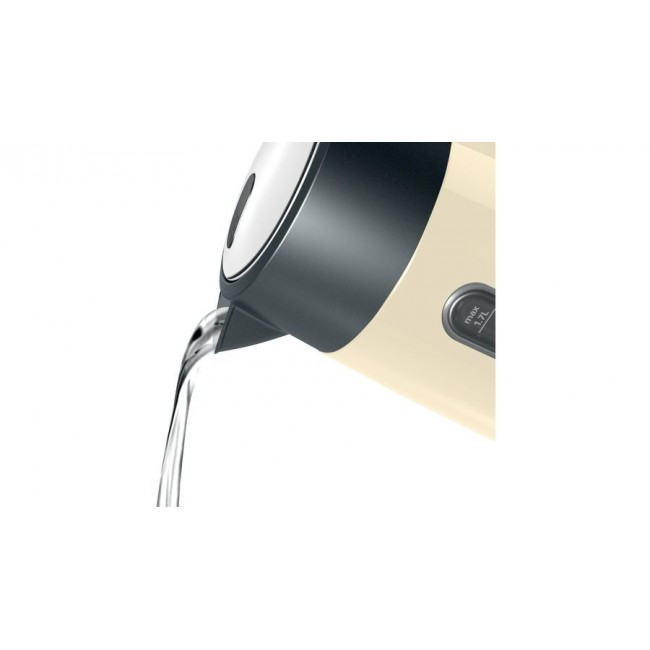 Bosch TWK4P437 electric kettle 1.7 L 2400 W Beige, Black Bosch TWK4P437 electric kettle 1.7 L 2400 W Beige, Black