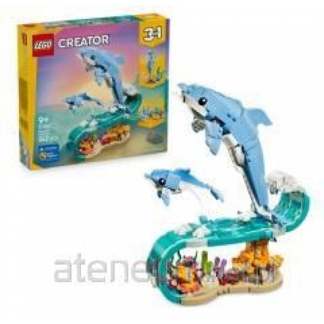 LEGO CREATOR 3 IN 1 31385 Sea Animals: Beautiful Dolphins LEGO CREATOR 3 IN 1 31385 Sea Animals: Beautiful Dolphins