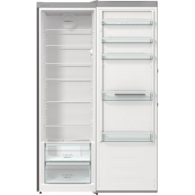 Gorenje R619EES5 fridge Freestanding 398 L E Grey, Metallic