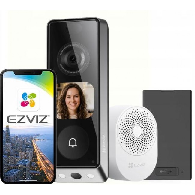 Wideodzwonek Ezviz EP8 Ultra 6MP+2MP Wi-Fi