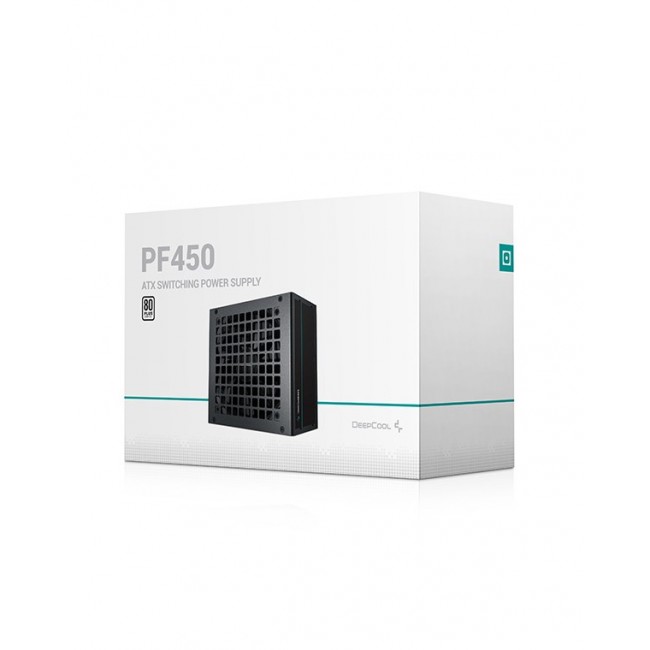 DeepCool PF450 power supply unit 450 W 20+4 pin ATX ATX Black DeepCool PF450 power supply unit 450 W 20+4 pin ATX ATX Black
