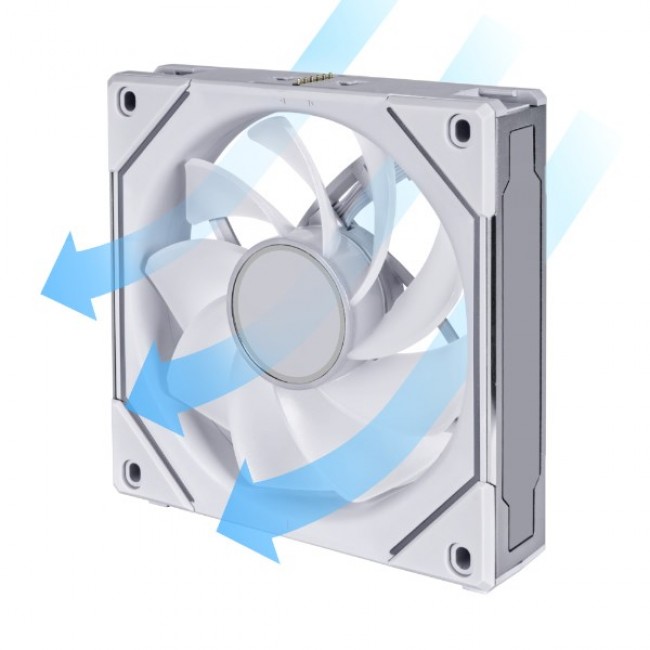 Lian Li UF-RSLIN120-1W computer cooling system Computer case Fan 12 cm White 1 pc(s)