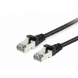 Equip Cat.6A S/FTP Patch Cable, Black, 25m Equip Cat.6A S/FTP Patch Cable, Black, 25m