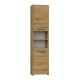 Topeshop S40 ARTISAN bathroom storage cabinet Oak