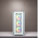 Corsair iCUE 4000X RGB Midi Tower White Corsair iCUE 4000X RGB Midi Tower White