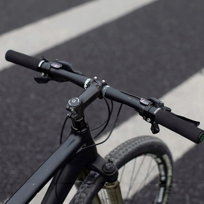 Rockbros GMBT1001BK Silicone foam bicycle grips Black Rockbros GMBT1001BK Silicone foam bicycle grips Black