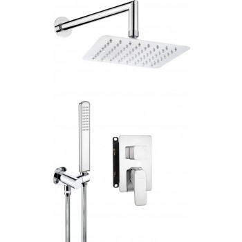 Concealed shower set with mixer BOX