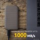 Intenso TX500 2 TB USB Type-C 3.2 Gen 2 (3.1 Gen 2) Brown Intenso TX500 2 TB USB Type-C 3.2 Gen 2 (3.1 Gen 2) Brown