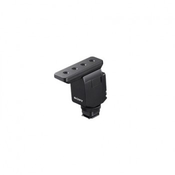 Sony | Compact Camera-Mount Digital Shotgun Microphone | ECM-B10 | Three pickup modes: Multidirectional, unidirectional and circular Simple switching Digital signal processing Highly effective noise reduction filter Digital audio transmission