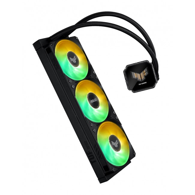 ASUS TUF Gaming LC III 360 ARGB LCD Processor All-in-one liquid cooler 12 cm Black 1 pc(s) ASUS TUF Gaming LC III 360 ARGB LCD Processor All-in-one liquid cooler 12 cm Black 1 pc(s)