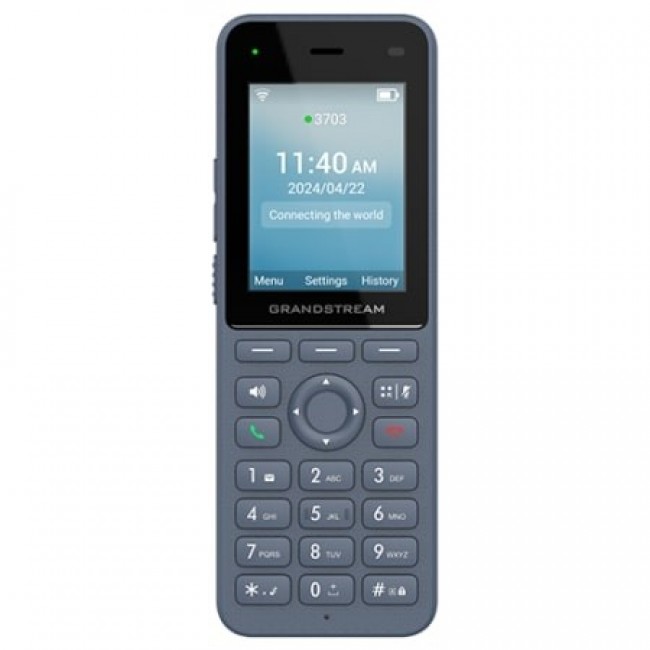 Grandstream Networks WP8256 IP phone Anthracite 3 lines LCD Wi-Fi