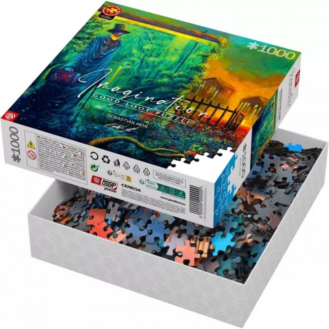 Puzzle Good Loot Imagination - Sebastian Mo : Stationary Traveller II 1000 pc(s)