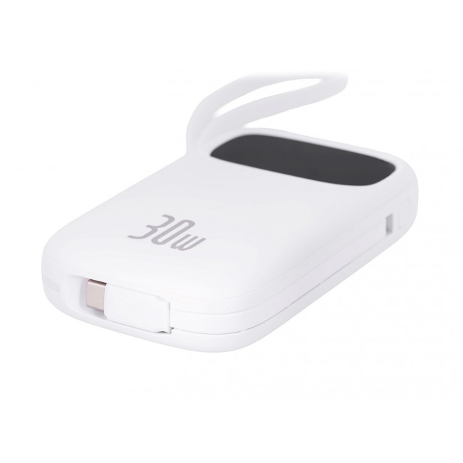 Baseus QPow2 Lithium Polymer (LiPo) 10000 mAh White Baseus QPow2 Lithium Polymer (LiPo) 10000 mAh White