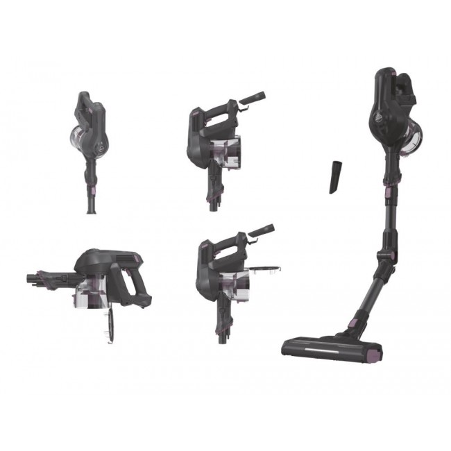 Hoover HF1 HF103X 011 Stick vacuum Battery Dry Fabric Bagless 0.9 L 170 W Titanium Hoover HF1 HF103X 011 Stick vacuum Battery Dry Fabric Bagless 0.9 L 170 W Titanium