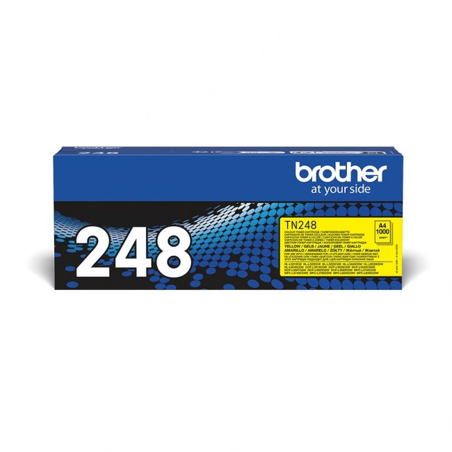 Brother TN-248Y toner cartridge 1 pc(s) Original Yellow Brother TN-248Y toner cartridge 1 pc(s) Original Yellow
