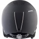 WINTER HELMET ALPINA ZUPO BLACK MATT 51-55 WINTER HELMET ALPINA ZUPO BLACK MATT 51-55