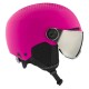 Alpina Zupo Visor winter helmet Q-Lite Pink Matt 51-55 Alpina Zupo Visor winter helmet Q-Lite Pink Matt 51-55