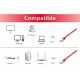 Equip Cat.6A Platinum S/FTP Patch Cable, 15m, Red Equip Cat.6A Platinum S/FTP Patch Cable, 15m, Red