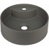 Granite countertop washbasin with space for a tap
