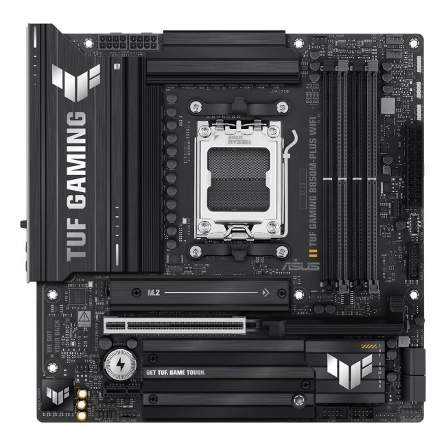 ASUS TUF GAMING B850M-PLUS WIFI AMD B850 Socket AM5 micro ATX ASUS TUF GAMING B850M-PLUS WIFI AMD B850 Socket AM5 micro ATX