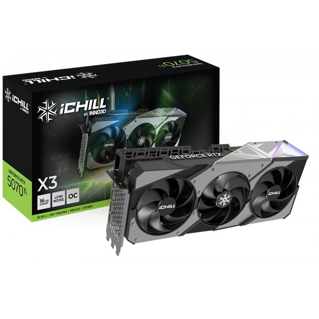 INNO3D iChill GeForce RTX 5070 Ti X3 NVIDIA 16 GB GDDR7 INNO3D iChill GeForce RTX 5070 Ti X3 NVIDIA 16 GB GDDR7