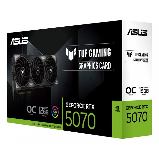 ASUS TUF Gaming TUF-RTX5070-O12G-GAMING NVIDIA GeForce RTX 5070 12 GB GDDR7