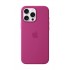 Apple iPhone 16 Pro Max Silicone Case with MagSafe - Fuchsia