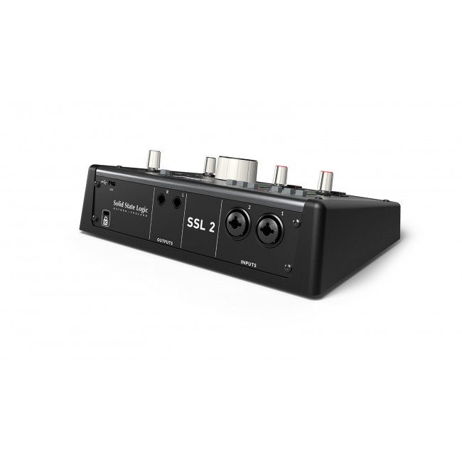 Solid State Logic SSL2 MKII - Interfaz de audio USB-C 2x2 Solid State Logic SSL2 MKII - Interfaz de audio USB-C 2x2