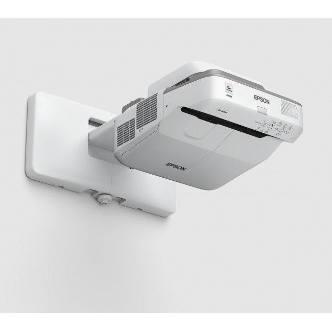 Epson EB-685W Ultra short throw projector 3500 ANSI lumens 3LCD WXGA (1280x800) White, Grey