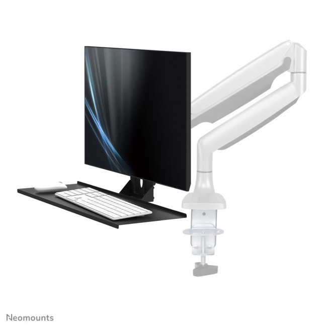 Neomounts KEYB-V200BLACK Keyboard/mouse shelf VESA installation - w 65 cm
