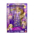 Disney Princess Light-Up Hair Rapunzel Fashion Doll w/ 5 Ways to Glow, Pascal Figure & 7 Accessories
