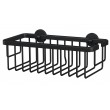 TESA MOON BLACK Aluminium Wall-mounted Shower basket