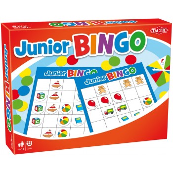 Tactic Junior Bingo Card Game Game of chance