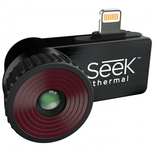 Seek Thermal LQ-AAAX thermal imaging camera Vanadium Oxide Uncooled Focal Plane Arrays Black 320 x 240 pixels Seek Thermal LQ-AAAX thermal imaging camera Vanadium Oxide Uncooled Focal Plane Arrays Black 320 x 240 pixels
