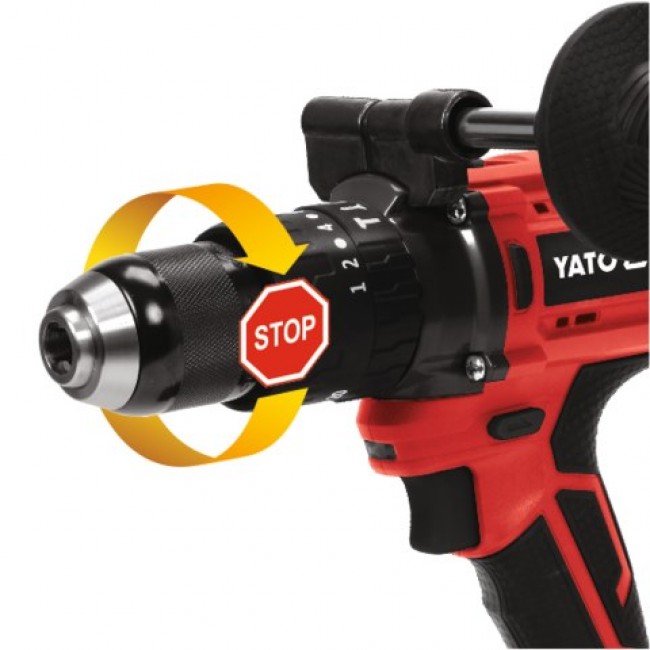 Yato YT-82791 drill 2100 RPM Keyless 1.4 kg Black, Red Yato YT-82791 drill 2100 RPM Keyless 1.4 kg Black, Red