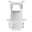 Maclean under-desk cable/extension organizer, max. load 5kg, white, MC-106 W Maclean under-desk cable/extension organizer, max. load 5kg, white, MC-106 W