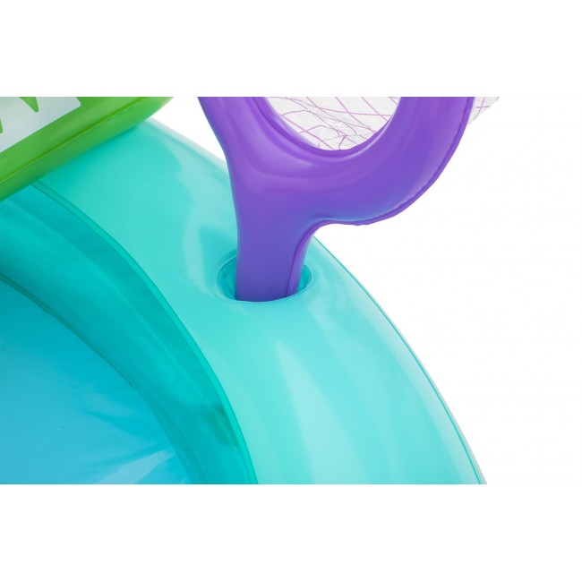 Bestway Crocodile Cove Kids Inflatable Water Play Center and Pool 2.24 m x 1.81 m x 72 cm