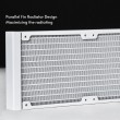 Chieftec CLC-360-RGB-W computer cooling system Computer case All-in-one liquid cooler 12 cm White