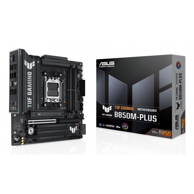ASUS TUF GAMING B850M-PLUS AMD B850 Socket AM5 micro ATX ASUS TUF GAMING B850M-PLUS AMD B850 Socket AM5 micro ATX