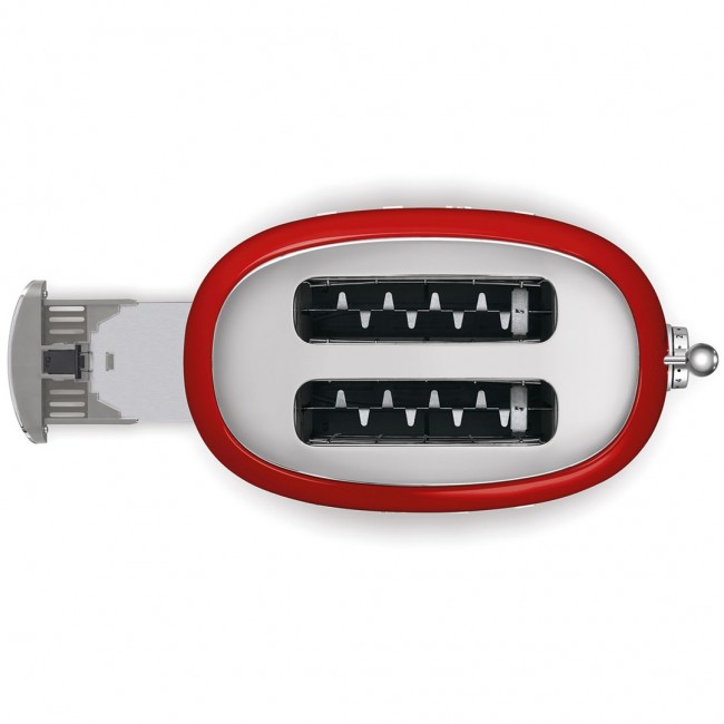 Smeg 50's Style Toaster TSF01RDEU Red