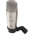 Behringer C-1U Mikrofon pojemno ciowy USB Behringer C-1U Mikrofon pojemno ciowy USB