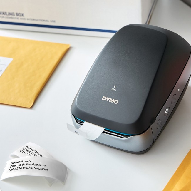 DYMO LabelWriter Wireless Label Maker | Wi-Fi/Network Label Printer | Black DYMO LabelWriter Wireless Label Maker | Wi-Fi/Network Label Printer | Black