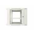 Extralink Rackmount cabinet 12U 600x600 AZH Gray wall mounted, swing type