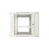 Extralink Rackmount cabinet 12U 600x600 AZH Gray wall mounted, swing type