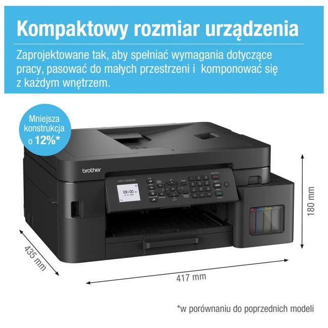 Brother MFC-T930DW multifunction inkjet printer/copier/scanner Brother MFC-T930DW multifunction inkjet printer/copier/scanner