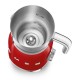 Milk frother Smeg 50's Style red