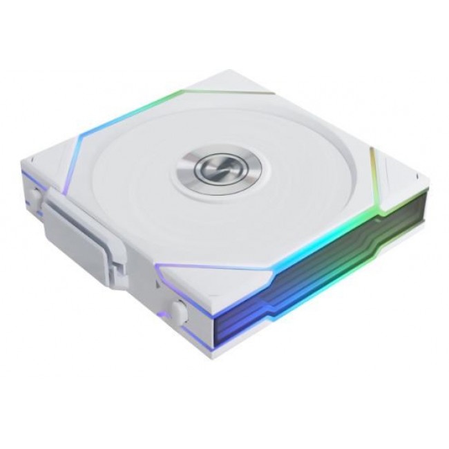 Lian Li UNI FAN TL Wireless LCD Fan, ARGB, PWM - 120 mm, white