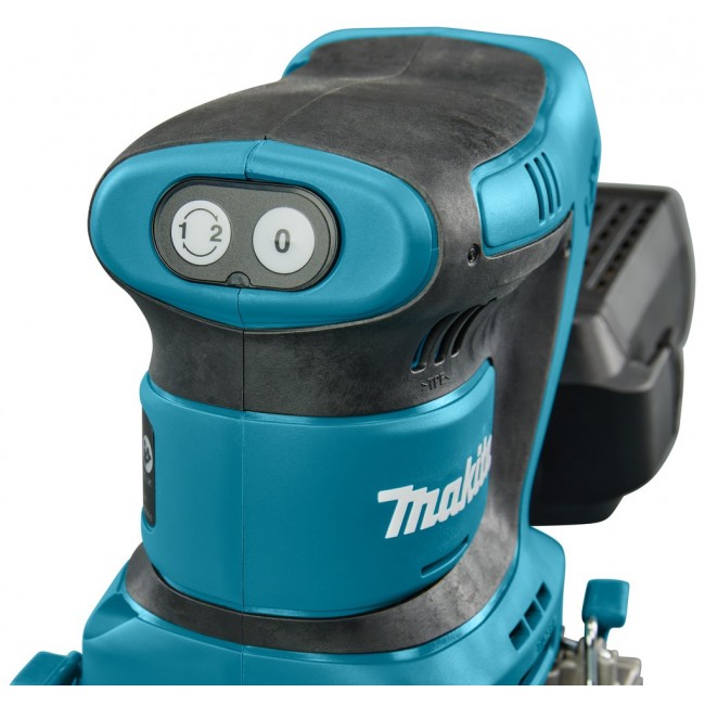 Makita DBO484Z portable sander Random orbital sander 14000 OPM Black, Blue